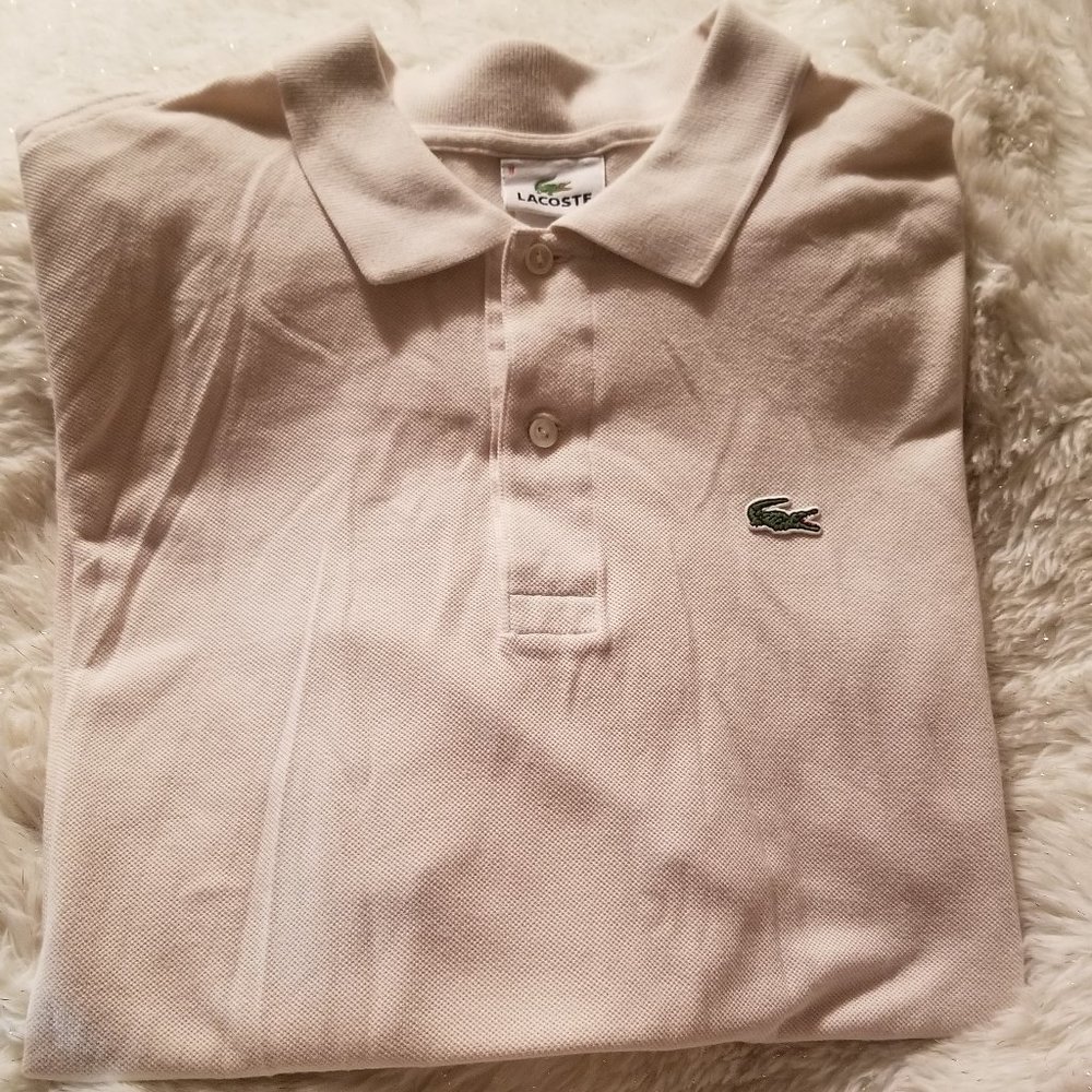 Lacoste Polo style shirt Sz 8 or 3XL Men's